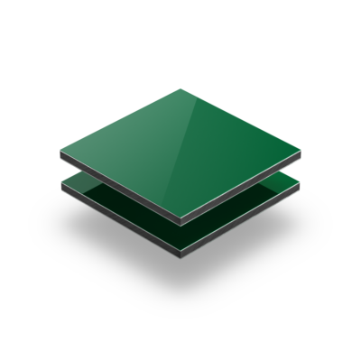 Vert Foncé Brillant
